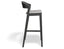 Grayson Bar Stool - Black - Custom Upholstered