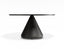Kora Coffee Table 90m Dia - Outdoor - Charcoal - Basalt Ceramic Top