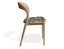 Mia Chair - Natural - Custom Upholstered