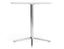 Place Cafe Table - Square - White Top - 70 x 70cm