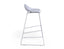 Pop Stool - Powder Blue Frame and Shell Seat 