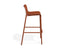 Roku Bar Stool - Outdoor - Papaya