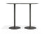 Roku Rectangle High Bar Table - Outdoor - Charcoal