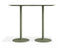 Roku Rectangle High Bar Table - Outdoor - Matte Green