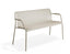 Roku Garden Bench 125cm - Outdoor - Matte Latte