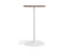Roku Spotted Gum High Bar Table - Outdoor - White