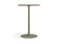 Roku Spotted Gum High Bar Table - Outdoor - Eucalyptus Green