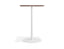 Roku Spotted Gum High Bar Table - Outdoor - White
