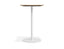 Roku High Bar Teak Table - Outdoor - White