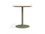 Roku Cafe Teak Table - Outdoor - Eucalyptus Green