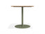 Roku Cafe Teak Table - Outdoor - Eucalyptus Green
