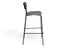 Rylie Bar Stool - American Walnut - Custom Upholstered