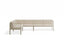 Seville Config C Corner Sofa - Latte - Outdoor