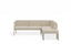 Seville Config G Corner Sofa - Latte - Outdoor