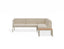 Seville Config G Corner Sofa - Latte - Outdoor