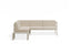Seville Config H Corner Sofa - Latte - Outdoor