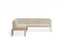 Seville Config H Corner Sofa - Latte - Outdoor