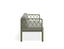 Seville 2 Seater Sofa - Eucalyptus Green - Outdoor 