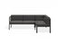 Seville Config B Corner Sofa - Charcoal - Outdoor