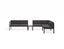 Seville Config J Corner Sofa - Charcoal - Outdoor