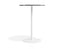 Roku Solara Compact Laminate High Bar Table - Outdoor - White