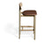 Zara Stool - Natural - Upholstered