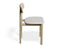 Zara Chair - Natural - Custom Upholstered