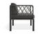 Seville Lounge Chair - Charcoal - Outdoor