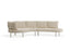 Aluna Sofa Right End Open - Latte - Outdoor