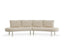 Aluna Sofa Open Ends - Latte - Outdoor