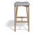 Andi Backless Bar Stool - Natural - Custom Upholstered