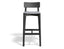 Andi Bar Stool - Black - Custom Upholstered
