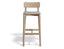 Andi Bar Stool - Natural - Custom Upholstered