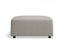 Atticus Ottoman - Oyster Grey