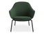 Core Lounge Chair - 4 Post Base - Green