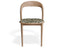 Mia Chair - Natural - Custom Upholstered