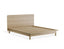 Nordica Bed Frame - Solid Oak - Queen