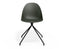 Pebble Chair Olive Green with Shell Seat