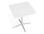 Place Cafe Table - Square - White Top - 70 x 70cm