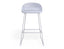Pop Stool - Powder Blue Frame and Shell Seat 