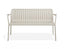Roku Garden Bench 125cm - Outdoor - Matte Latte