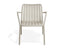 Roku Lounge Chair - Outdoor - Latte - Chair with Husk Cushion