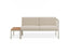 Seville Config F - 2 Seater Sofa - Latte - Outdoor
