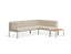 Seville Config G Corner Sofa - Latte - Outdoor