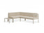 Seville Config H Corner Sofa - Latte - Outdoor