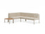 Seville Config H Corner Sofa - Latte - Outdoor