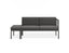Seville Config F - 2 Seater Sofa - Charcoal - Outdoor