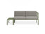 Seville Config F - 2 Seater Sofa - Eucalyptus Green - Outdoor