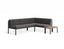 Seville Config G Corner Sofa - Charcoal - Outdoor