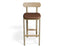 Zara Stool - Natural - Upholstered